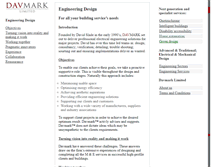 Tablet Screenshot of davmark.co.uk